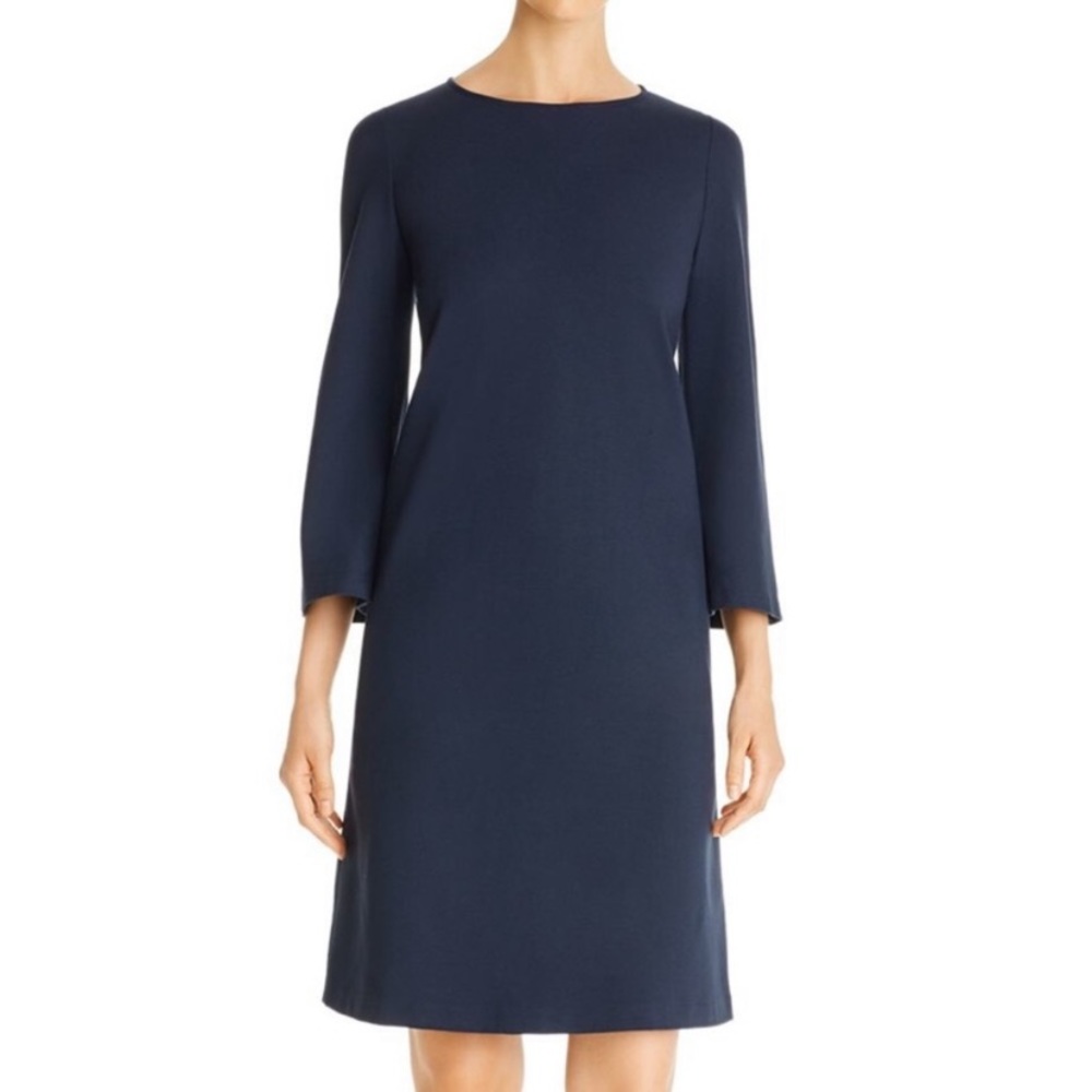 Lafayette 148 Flared sleeve knit dress